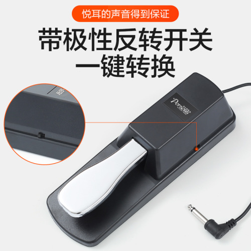 Sustain pedal Yamaha electronic keyboard Roland electric piano MIDI keyboard synthesizer instrument universal pedal