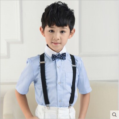 men and women Strap clip Primary and secondary school students clothing perform Suspenders Children's pants folder