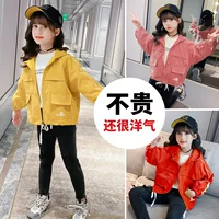 Spring short children's autumn jacket, 2020, children's clothing, Korean style, western style