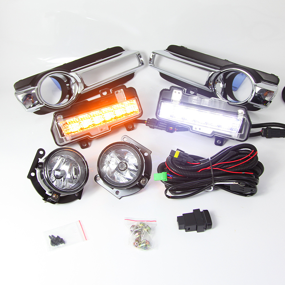 Adecuado para 16-17 Mitsubishi Pajero Luz de marcha diurna V93 V97 Luz de marcha diurna