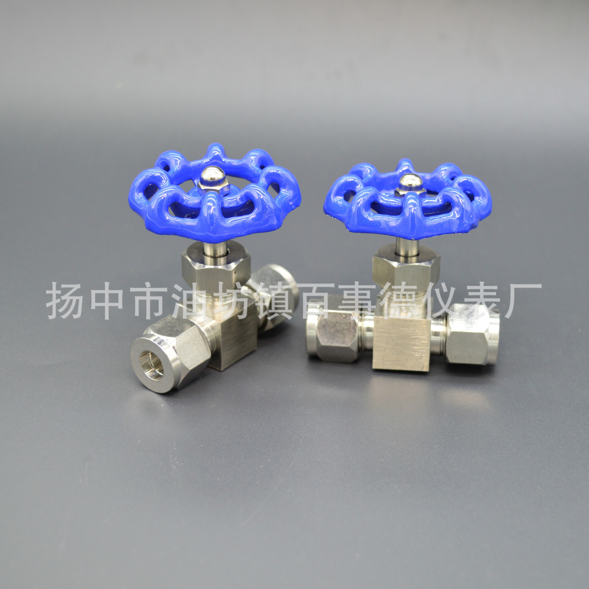 厂家批发 ФDN6mm不锈钢304双卡套直通式针型阀截止阀