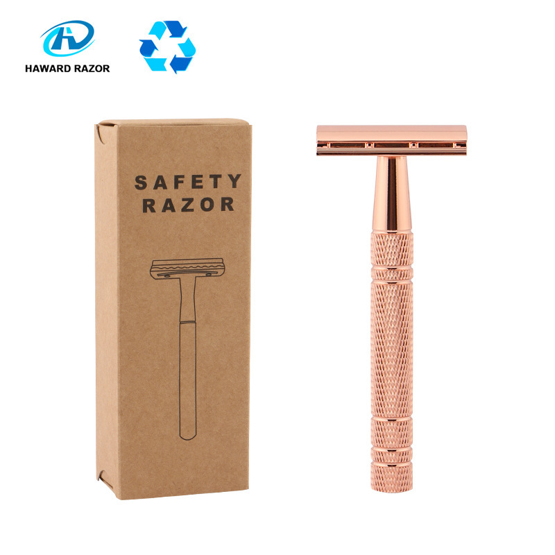 Old Razor Scraper Manual Shaver Men Double Sided Blade Razor Safety Blade Razor