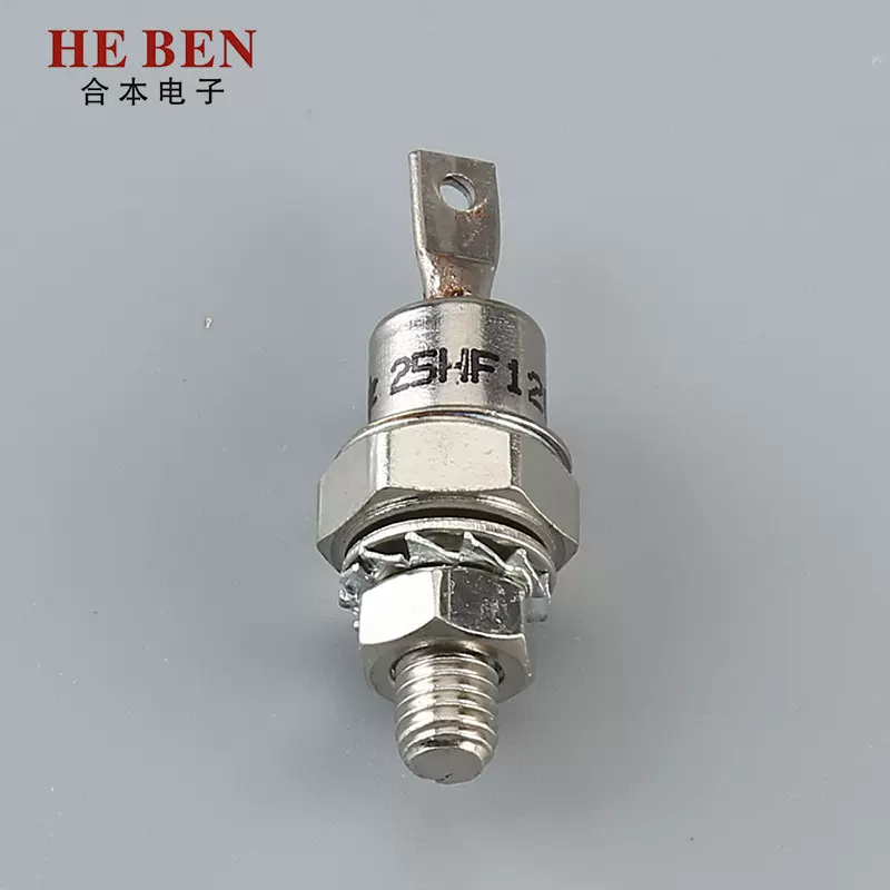 批发整流二极管电子元器件整流管螺旋式25HF120螺旋整流二极管