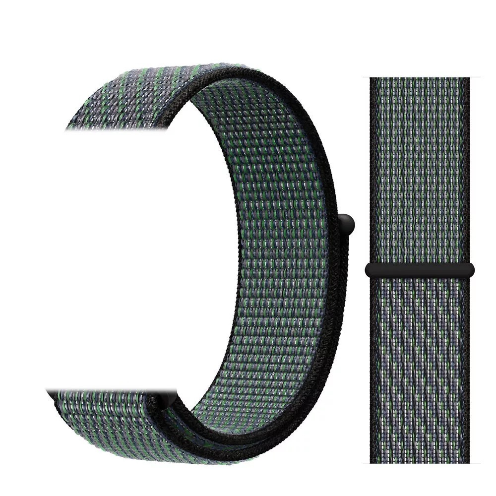 Apple, nylon watch strap with velcro