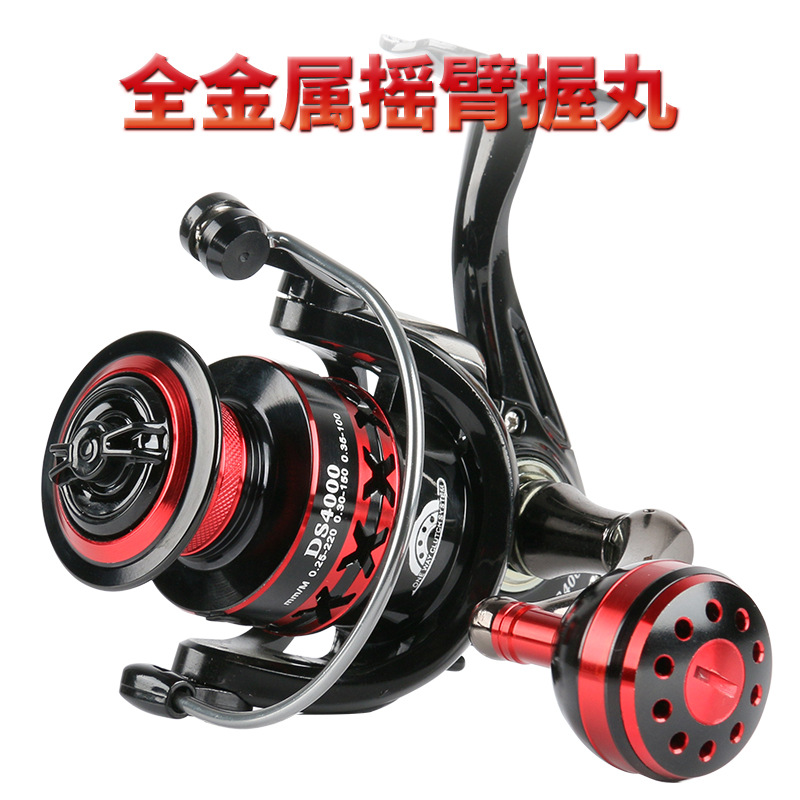 Get the fishing line wheels of fish wheel all -metal spinning wheel fishing  wheel fish line, remote investment road Asian anchor fish wheels, sea rods  wholesale - Wholesale buy from China and