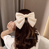 South Korea's East Gate imported bright silk satin super big bow hair folding fairy hair