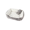 PSM new pet nest is soft and comfortable autumn and winter plus velvet warming Teddy Fighting deep sleep cat nest dog bed