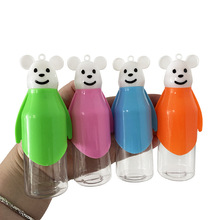 专业生产塑料容器 装糖卡通熊零售一元装糖玩具瓶食品糖果包装瓶
