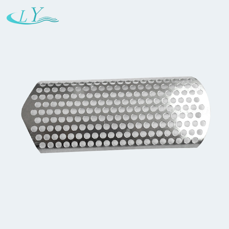 梳子铝片厂家供应五金冲压件AT20024铝片夹板梳配件支持来图定 制