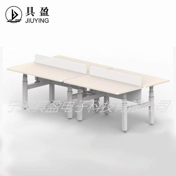 具盈JIUYING厂家销售 电动升降立柱办公桌升降桌直流同步电机立柱