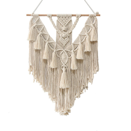 新款简约民宿装饰手工艺编织挂毯北欧风格波西米亚挂毯亚马逊