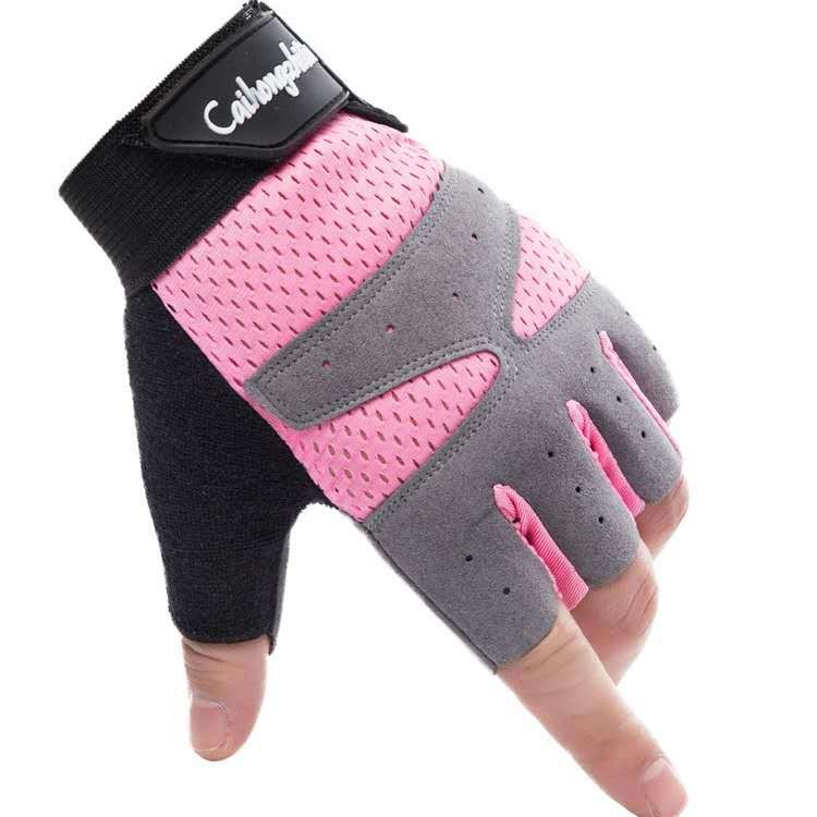 Al Aire Libre ciclismo fitness medio dedo guantes hombres y mujeres deportes guantes tácticos fitness levantamiento de pesas pulsera guantes delgados