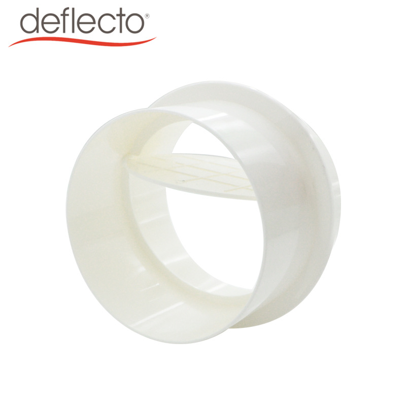 厂家供应止回阀 迪多通风塑料圆形公共烟道回气止逆止回阀