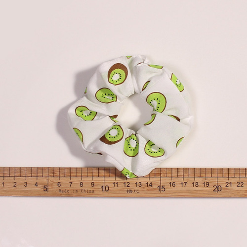 Summer fresh fruit series large intestine headband internet celebrity retro fat intestine headband pastoral style hair accessories wholesale