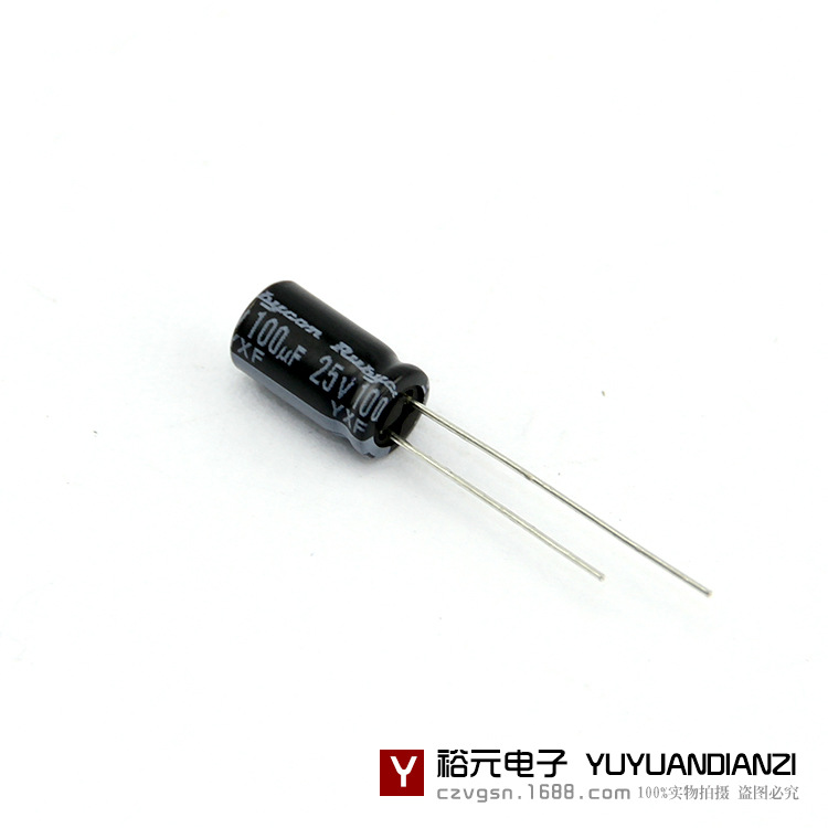 日本红宝石电解电容  25YXF100M 6.3*11 强势现货供应批发价