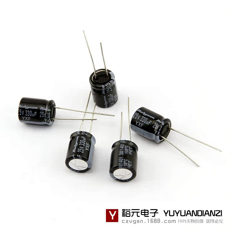 全新原装 红宝石电解电容YXF系列 330uf 25v 10*12.5 现货供应