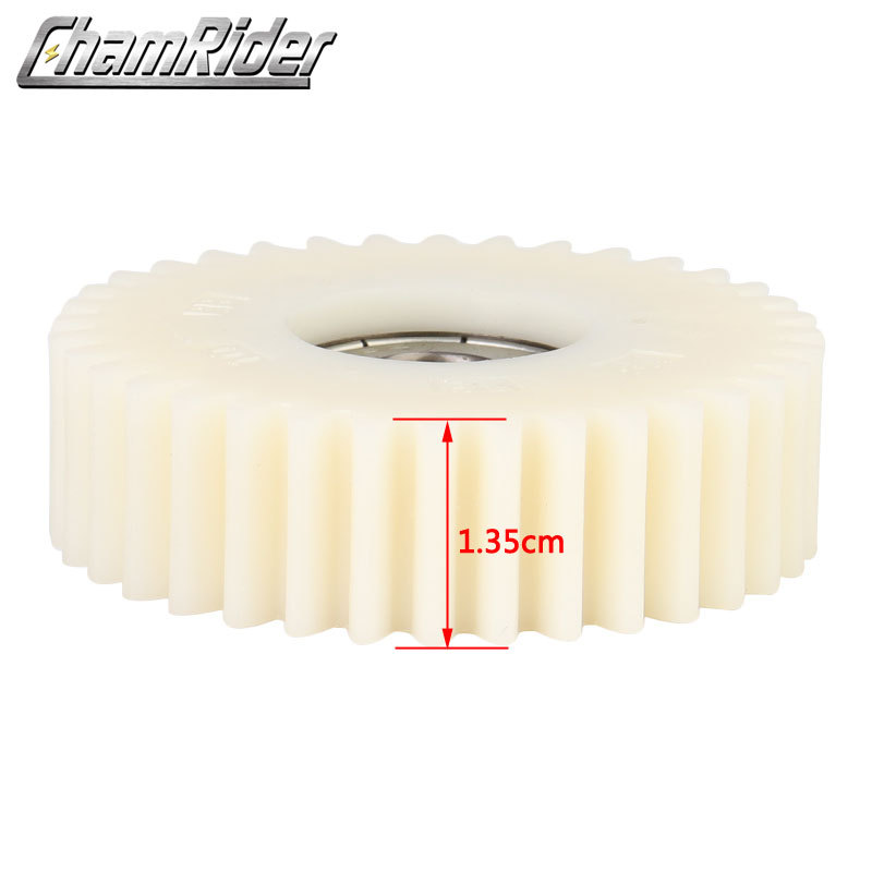 Coche eléctrico engranaje bicicleta motor 36 dientes nylon engranaje e-bicicleta cubo motor engranaje xf15