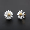 Fashionable silver needle, white earrings, ring, necklace, Japanese and Korean, silver 925 sample, wholesale