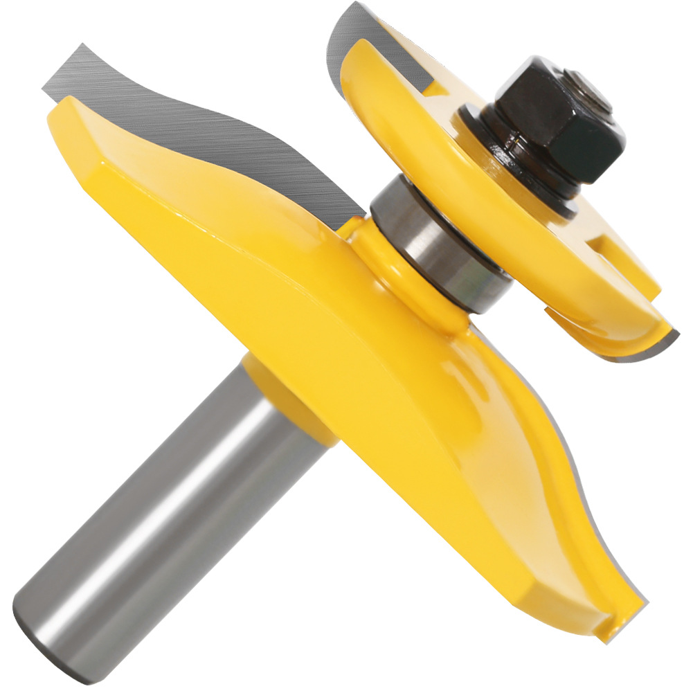 Juego de 3 piezas 12 mango cuchillo de puerta de gabinete cuchillo de puerta de madera maciza carpintería fresadora Tenon cuchillo de puerta de gabinete