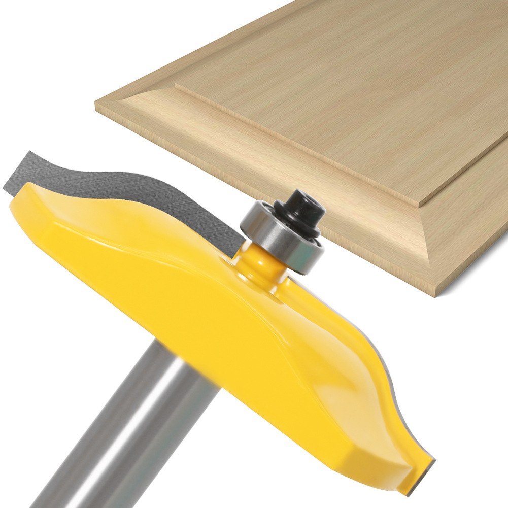 Juego de 3 piezas 12 mango cuchillo de puerta de gabinete cuchillo de puerta de madera maciza carpintería fresadora Tenon cuchillo de puerta de gabinete