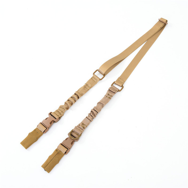 Correa de Fusil Táctica de 2 Puntos, Convertible a Bandolera de 1 Punto