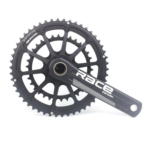 RACEWORK road bicycle crankset 170/172.5/175mm hollow integrated crank chrysanthemum crankset