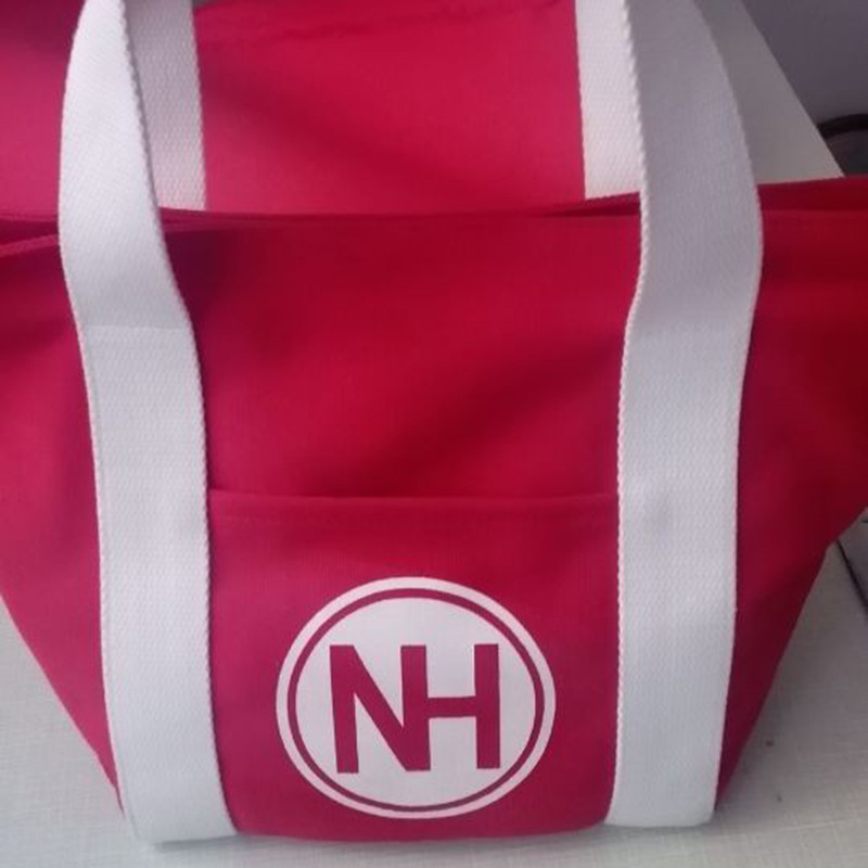 厂家生产日本原单厚帆布便当包双层保温