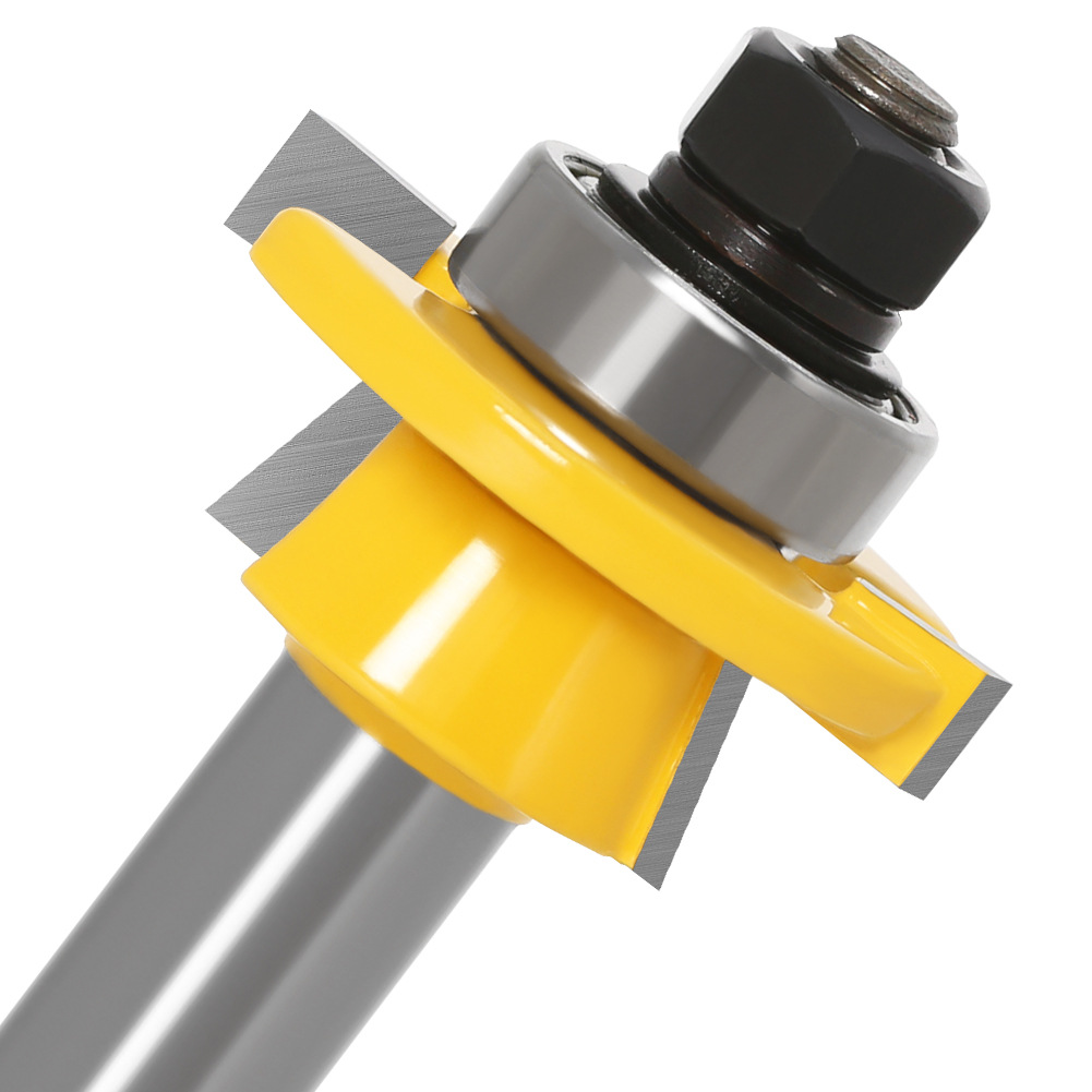 Juego de 3 piezas 12 mango cuchillo de puerta de gabinete cuchillo de puerta de madera maciza carpintería fresadora Tenon cuchillo de puerta de gabinete