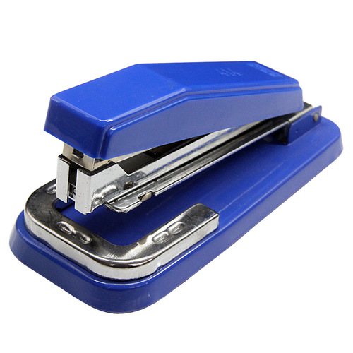 Deli stapler 0414 rotatable stapler, middle seam saddle-stitching stapler, student homework book stapler