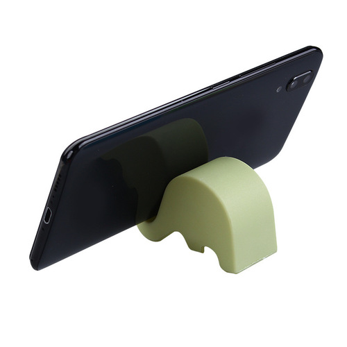 Creative little elephant mobile phone holder cute little fresh tablet support frame lazy mobile phone holder mobile phone holder desktop