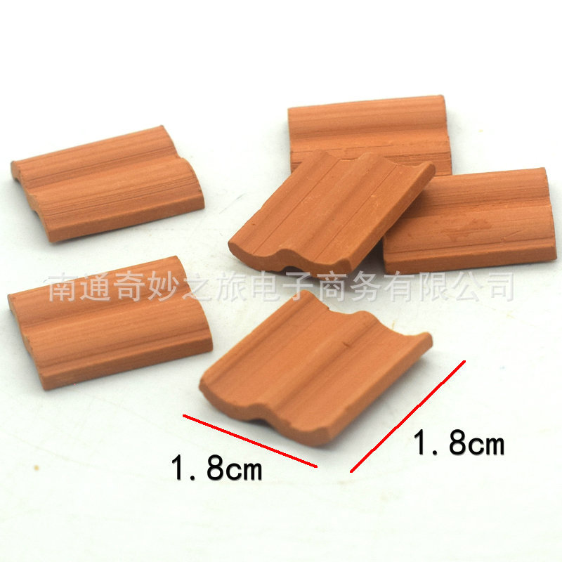 Pequeños albañiles modelo de construcción de ladrillos azulejos de los niños hechos a mano DIY casa Villa simulación mini ladrillo