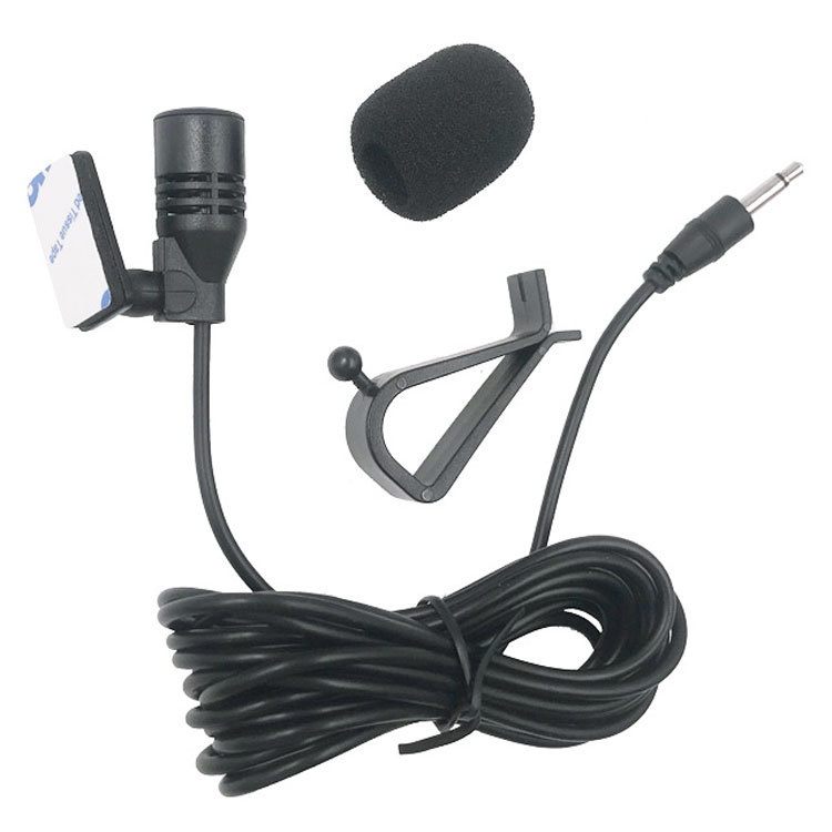 批发车载麦克风粘贴式车载导航仪外接蓝牙话筒 DVD扬声器通话咪线