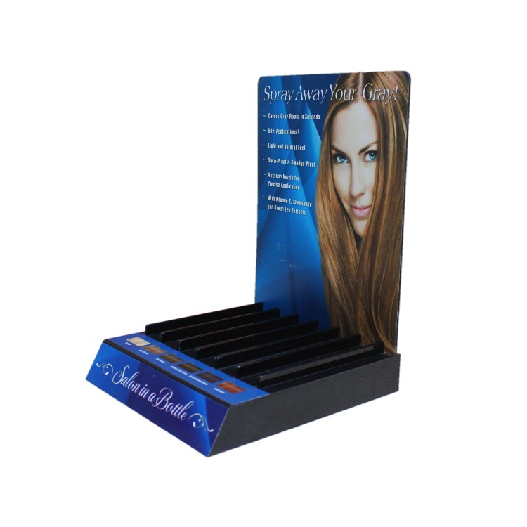 染发剂展示架定作 美容美发产品展示道具工厂 深圳亚克力制品厂家