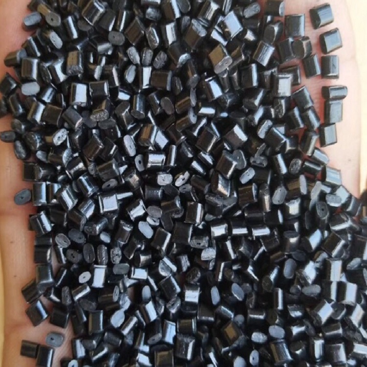 黑色abs塑料粒子 abs塑料生产厂家 废旧abs塑料再生颗粒