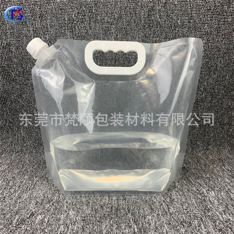 Food grade material customizable beer nozzle bag large capacity liquid packaging bag