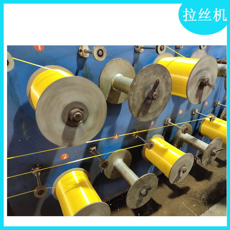 塑料圆丝绳拉丝机 PPPE绳子拉丝机 收卷牵引热水槽