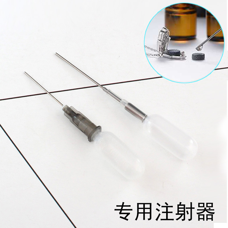DIY Small Straw Hand Tool Non-stopper Essential Oil Bottle Needle Dropper Plastic Dropper Perfume Essential Oil Sub-packaging Tool