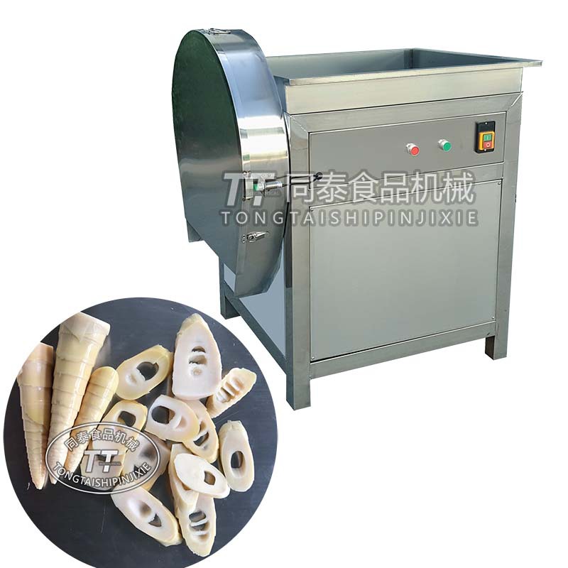 厂家热销全不锈钢果蔬斜片切片机 竹笋切片机 辣椒切斜片机器