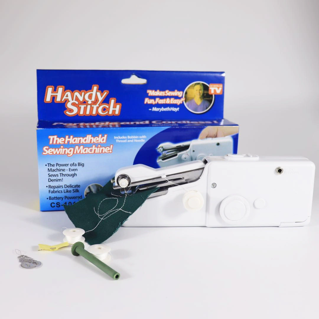 Ручной портативный швейная машина handy stitch 101 мини электрическая швейная машина швейная машина 340G