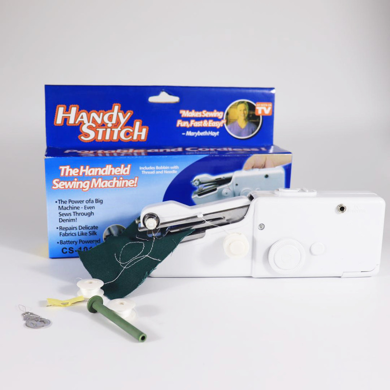 Handheld portable sewing machine handy stitch 101 mini electric sewing machine sewing machine 340G Handheld portable sewing machine handy stitch 101 mini electric sewing machine sewing machine 340G