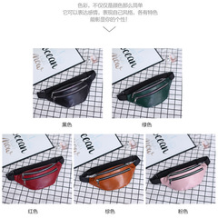 2020 New Cross-border Waist Bag Waterproof Sports Bag Korean Style Fashion Large Capacity Waist Bag Sports Multi-functional Chest Bag