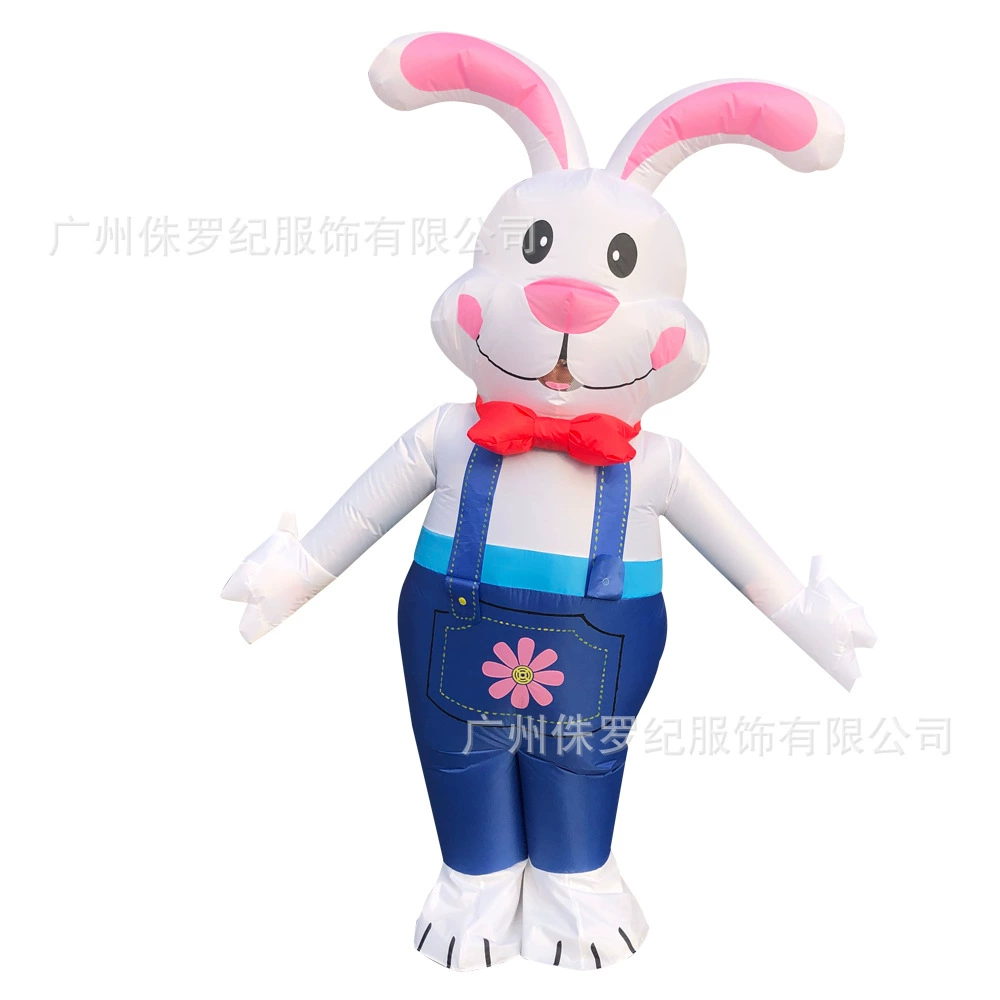 Inflatable rabbit, suit, halloween, frog, cosplay