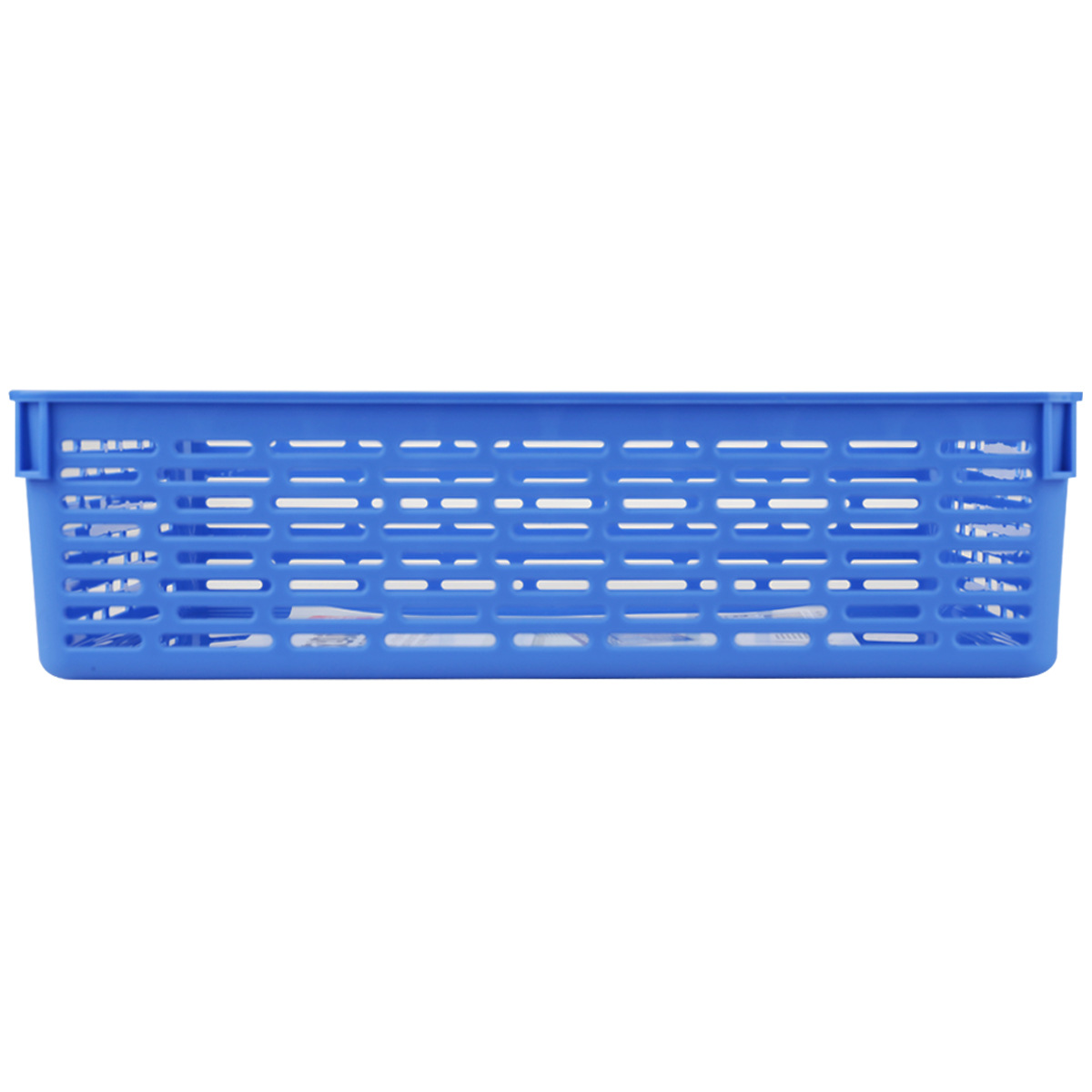Deli 929 marco de datos de plástico azul/cesta de almacenamiento/cesta de archivos/cesta de datos/cesta de la factura A4 cesta de archivos