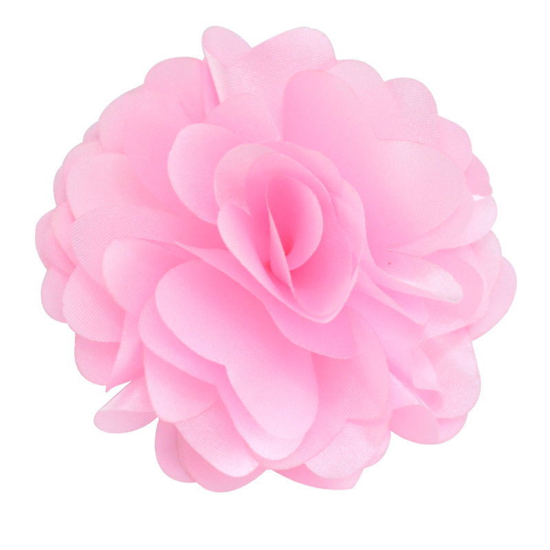 新しい手作りの色丁布芸の立体バラの花diy髪飾りの花の胸の花の靴の帽子の花の服の部品