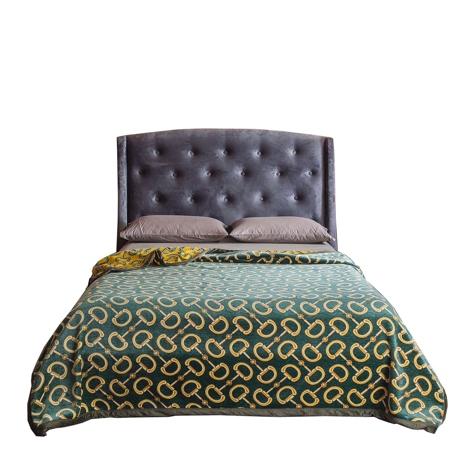 Manta de franela de lujo ligero un suministro de transmisión en vivo transfronterizo de Ding engrosada manta antiestática de vellón de coral de doble capa