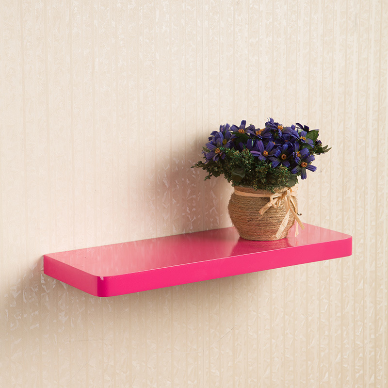 Storage Rack one-word board invisible installation zamei shelf creative wall shelf TV wall decoration bookshelf storage rack