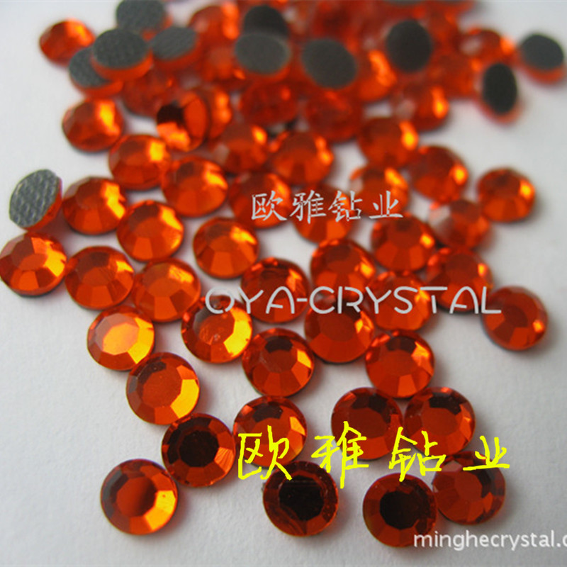 厂家中东钻 DMC 烫钻 服装烫钻 辅料 饰品舞服DIY桔红 Hyacinth