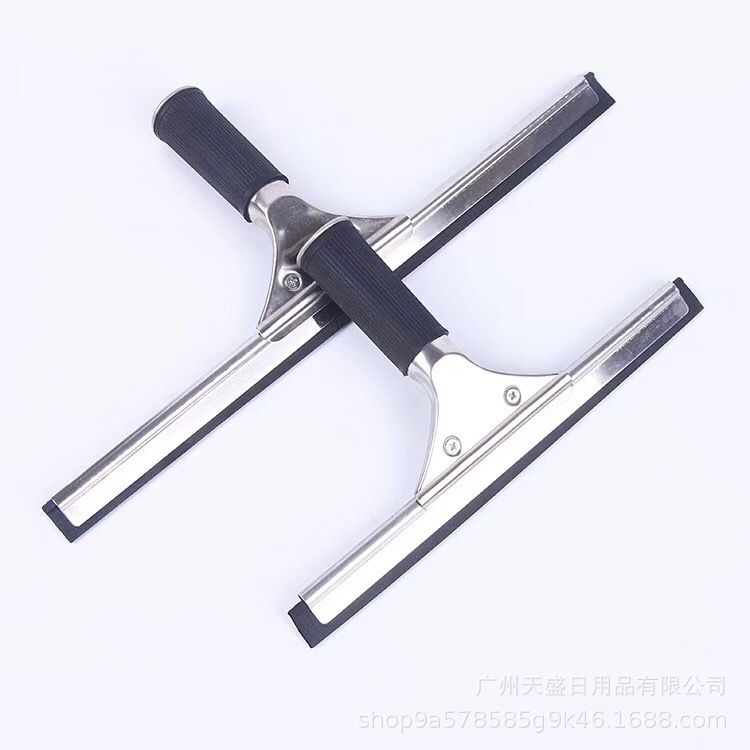 Glass Wiper Countertop Kitchen Housekeeping Special Stainless Steel Glass Scraper Artifact Professional Desktop Mop Daily Use