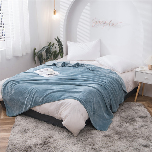 Cross-border thickened flannel blanket wholesale winter home children's blanket super soft warm blanket gift blanket