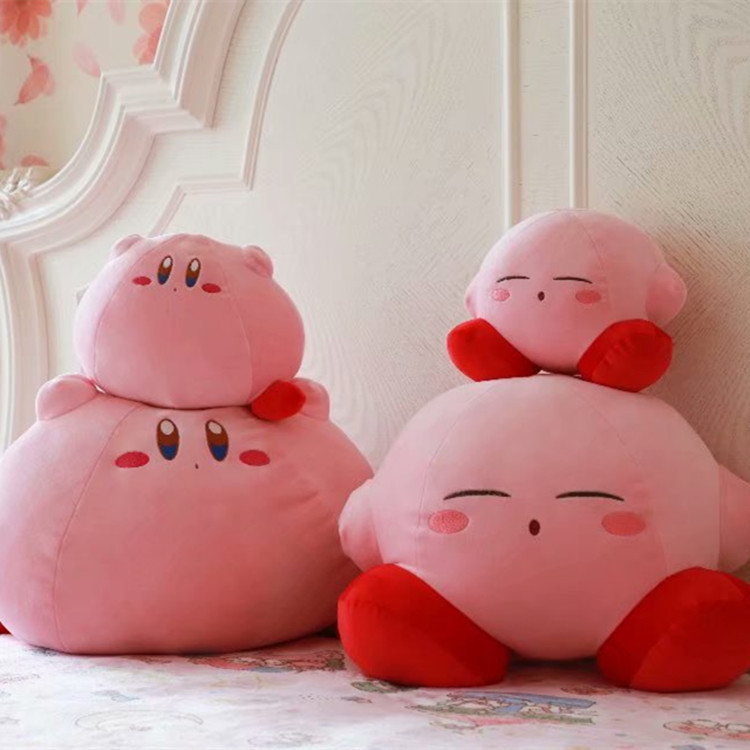Spot Star Kabi Kirby Soft Round Pillow Kabi Pillow Doll Plush Toy Pendant to Sleep